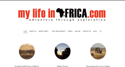 Desktop Screenshot of mylifeinafrica.com